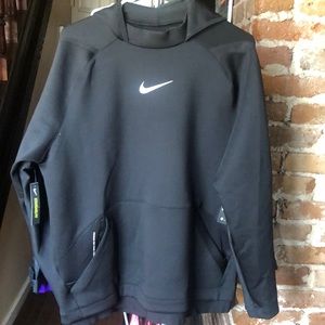 Nike hooded dri fit top